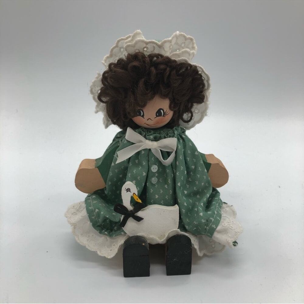 Vintage Handmade Doll, 6” Height